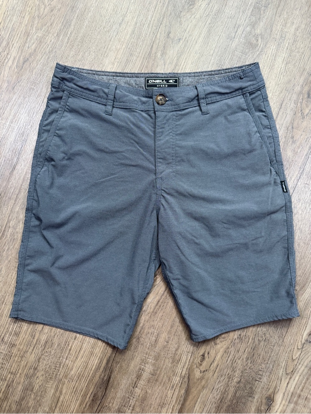 O'Neill Hybrid Walkshort Men's Gray Quick-Dry Shorts Sz 30